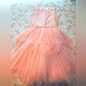 AMERICAN PRINCESS YOUNG GIRLS RUFFLED DRESS